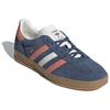 adidas Gazelle Indoor Zila Mirgojoša Brīnuma Māla Unisex Sporta Apavi Smilšu-Slāņu IG1640