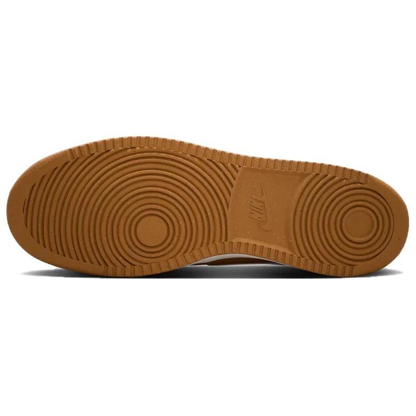 Nike Court Vision Leather Breathable Low Top Skateboard Shoes Men's Brown HV8139-700
