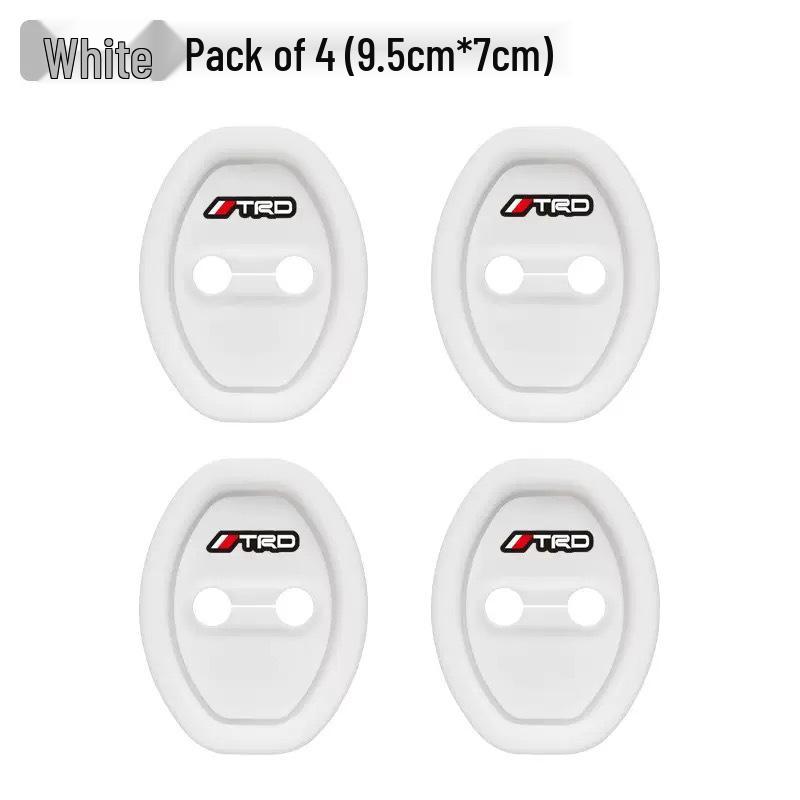 Universal Silicone Car Door Lock Protection Pad - Sound Reduction & Shock Absorption for Select Models