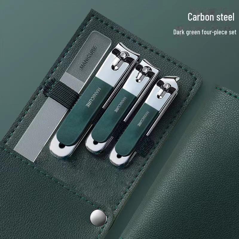 Portable Nail Clippers & Scissors Set: Complete Manicure & Pedicure Kit for Home Use