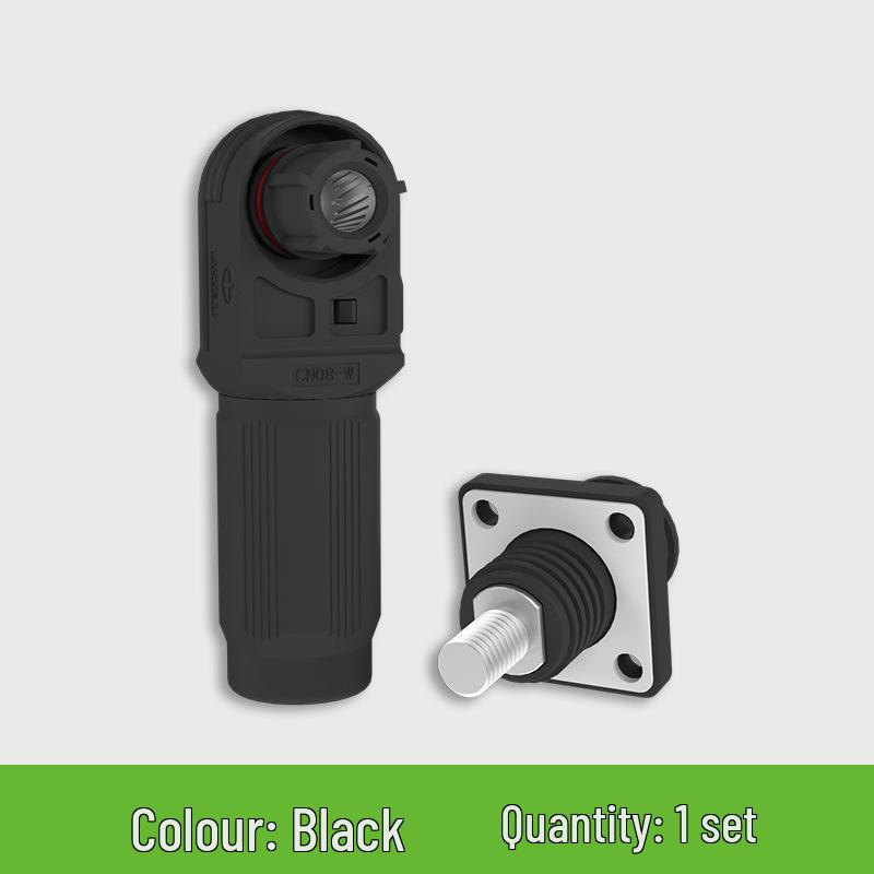 200A Single-Core High-Voltage Screw-Type Waterproof Energy Storage Battery Connector