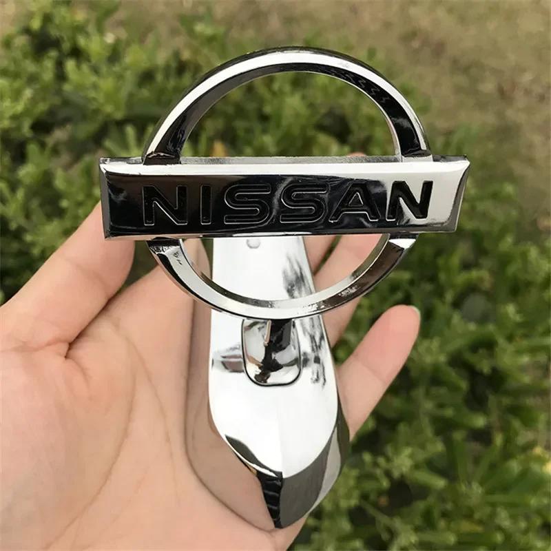Metal Car Bonnet Front Hood Cover Sticker for Nissan X Trail T32 Tiida Navara Nismo Note Altima Almera Titan Leaf Qashqai Juke
