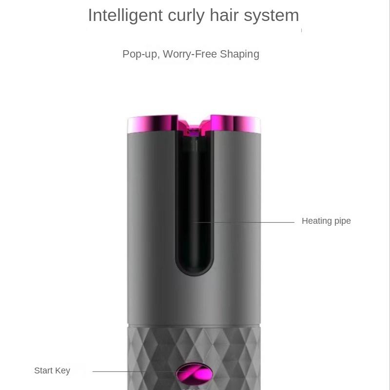 Electric Automatic Hair Curler Wireless Curling Iron Rotating Styling Portable Hairdresser Household Cur