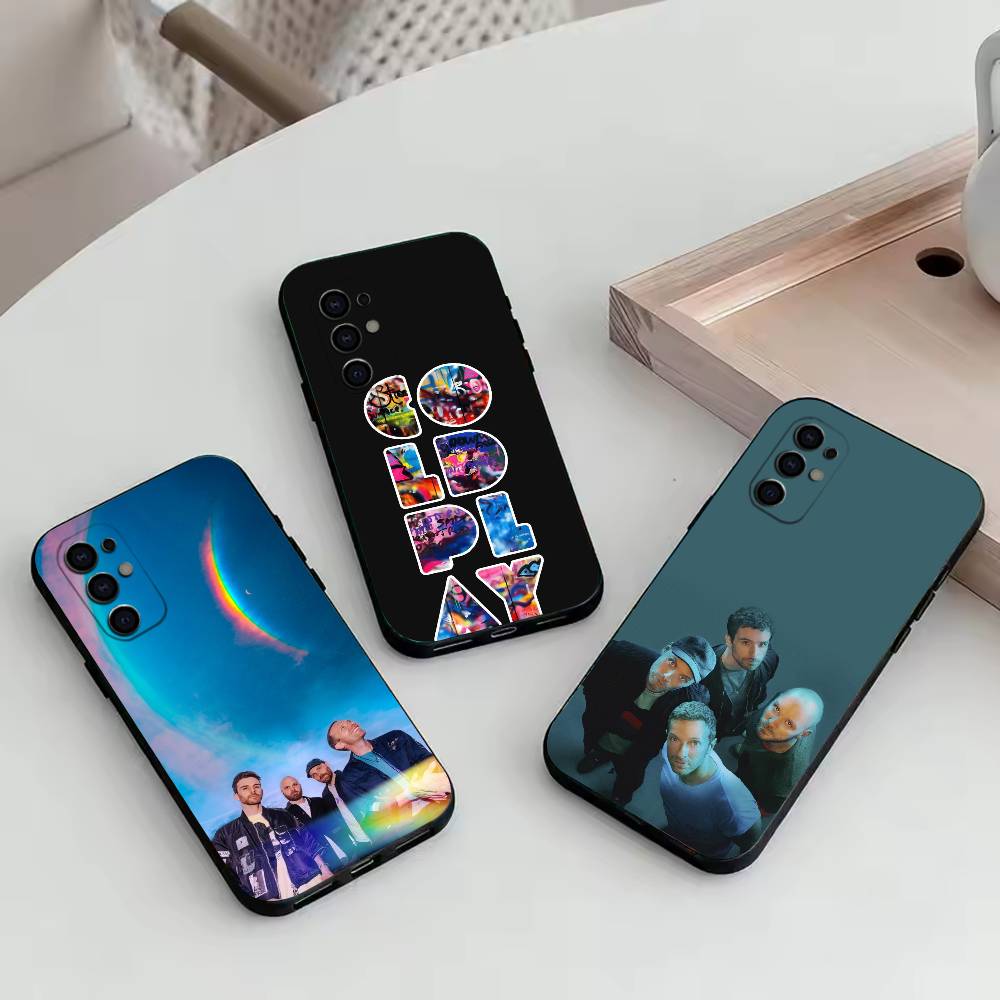 Band C-Coldplay Phone Case For Samsung S25,S24,S21,S22,S23,S30,Ultra,S20,Plus,Fe,Lite,Note,10,Black Cover