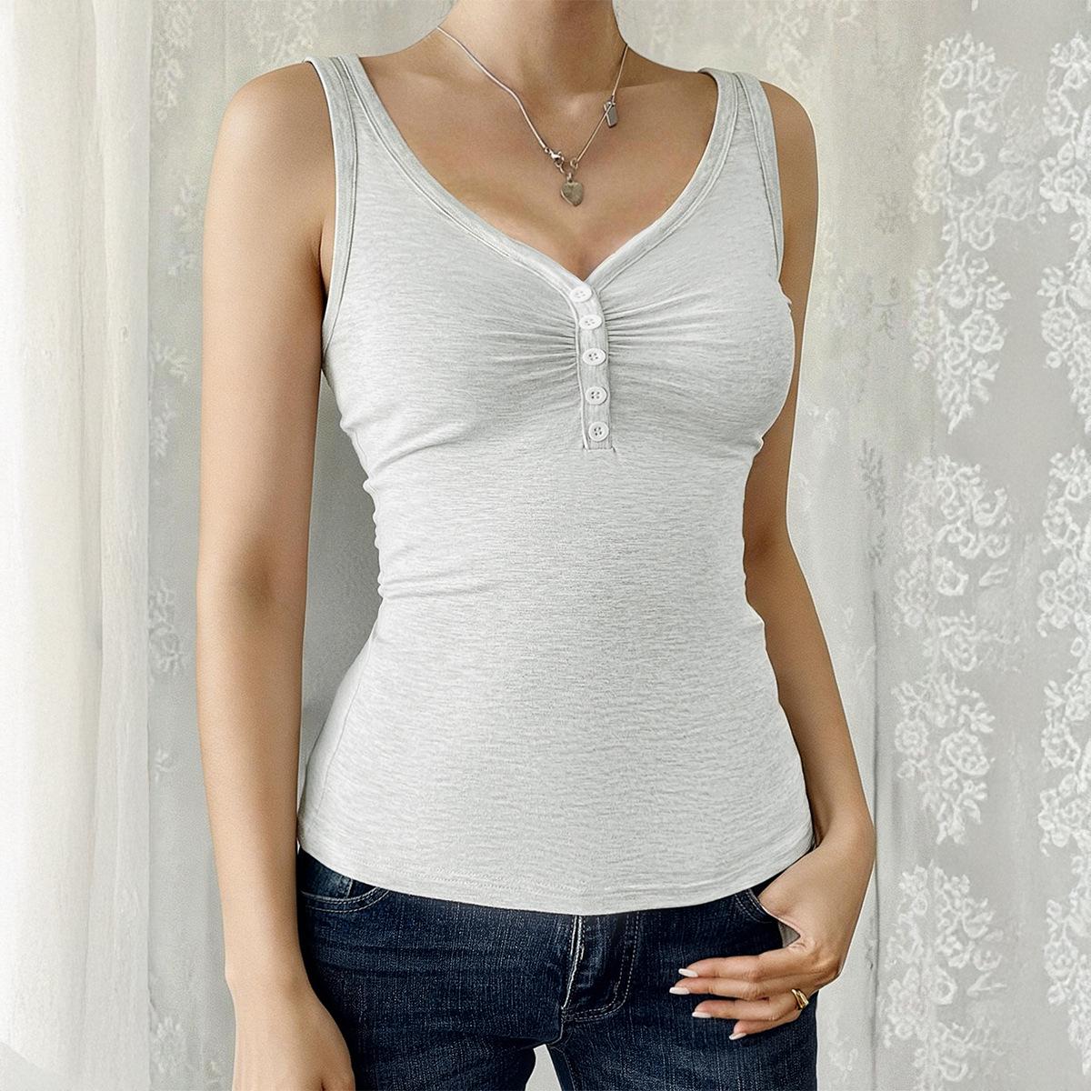Di Yun Y2K Spicy Girl Versatile Camisole Vest T-shirt Women s Summer Top 2026 Small