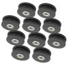 10pcs 50mm Nylon Fitness Bearing Pulley Home Gym Attachments Exercise Strength Training Accessory