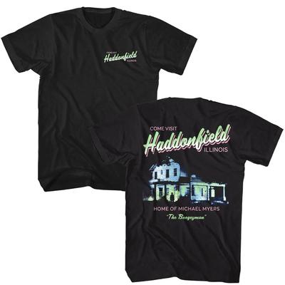 Halloween Besuch Haddonfield Illinois Herren T-Shirt Heimat von Michael Myers Gruselig