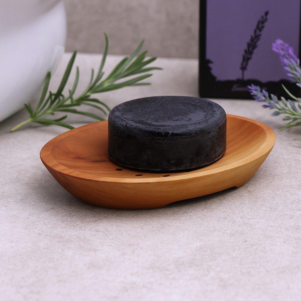 Soap Dish Mahogany Oval
