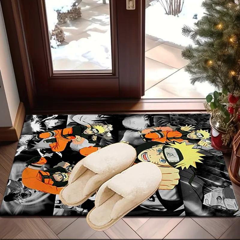 Ninja Team Adventures Carpet, Chair Rug,Rug for Office Bedroom Living Rooms, Doormat Decor Fan Gift Christmas Gift