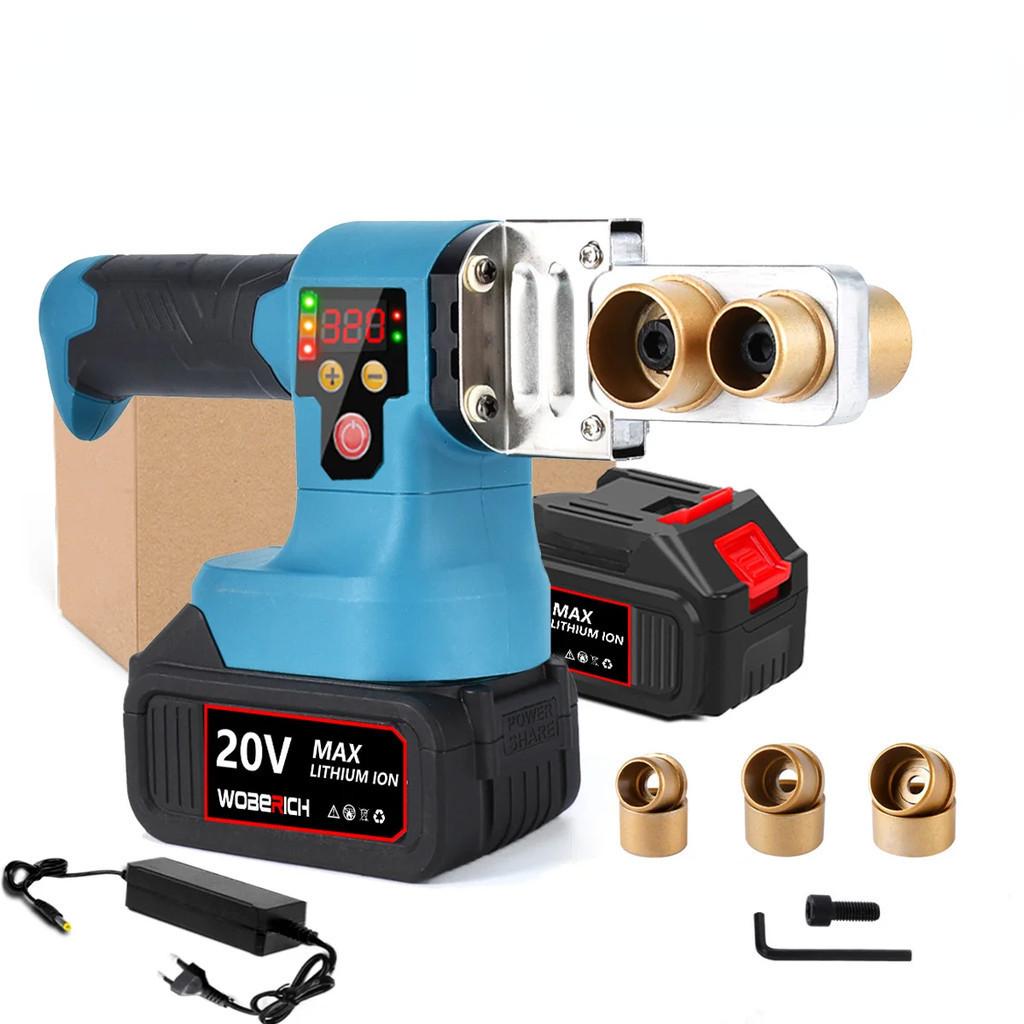 Cordless Portable Hot Melt Machine Electric PPR Water Pipe Melter Plastic Welding Machine Household Repair Power Tool