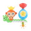 Cross-border Children's Water Play Toy Cute Monkey Sucker Turnaround Music Baby Bathing Water Spray Flower Sprinkler Bathroom Toy