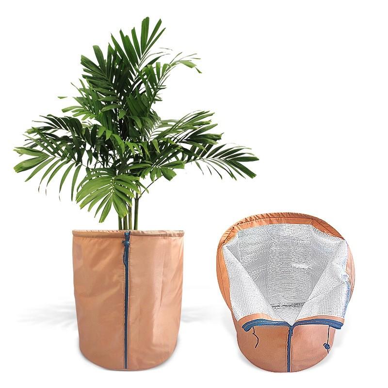 Drawstring Frost Wind Proof Protection Cover-Insulation For Potted Plants& Fruit Trees Eco-Friendly Plant Insulation Cover