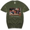 Friends MenS Joey And Chandler Hats TShirt summer fashion tshirt men cotton tops euro size boys gifts