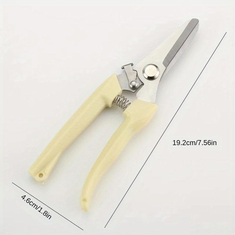 Multifunctional Stainless Steel Fruit Picking Shears Tree Pruning Shears Flower Grafting Gardening Scissors