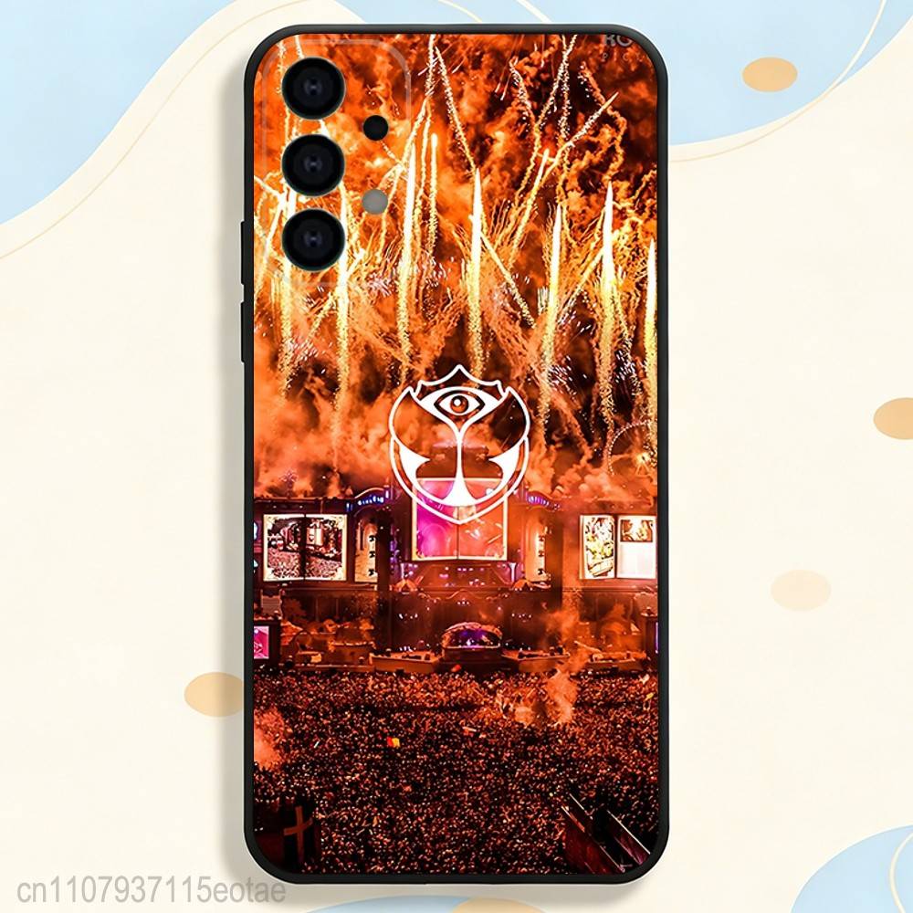 COOLE Tomorrowland Musikfestival Handyhülle für Samsung S26 S24 S22 S25 Ultra S9 S20 FE S23 Plus S10 S21 Stoßfeste Funda Hülle