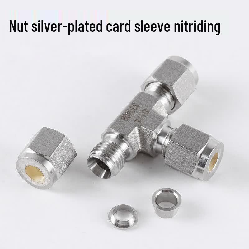Gongyan 304 Stainless Steel Compression Tee Fitting Set