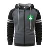 Pánské mikiny Kardigan Mikina na zip S kapucí Kapsa Sportovní a outdoorové Pánská móda Mikiny a mikiny Streetwear Ležérní Pánské kabáty