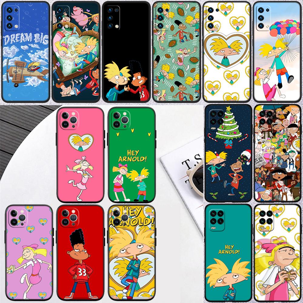 S-Special Hey A-Arnold Phone Case for Samsung Galaxy S20 S21 Ultra FE Plus A26 A30 A30S A31 A52 A42 A50 A50S