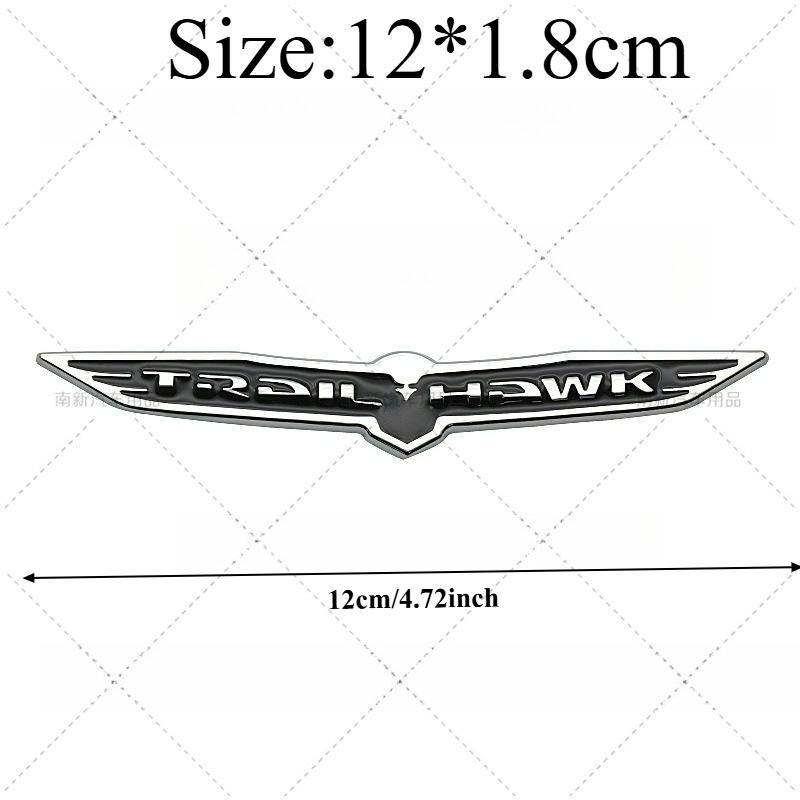 High-quality Modification 3D Metal Car Side Fender Rear Trunk Emblem Badge Stickers Car Decoration Accessories