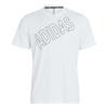 Adidas COOL TRN Kortärmad med Stor Vit Storlek M Herr T-shirt Logotyp, (ODS83) (KK7214)