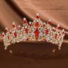Diadema Corona Nuziale con Strass per Abito da Sera e Servizi Fotografici