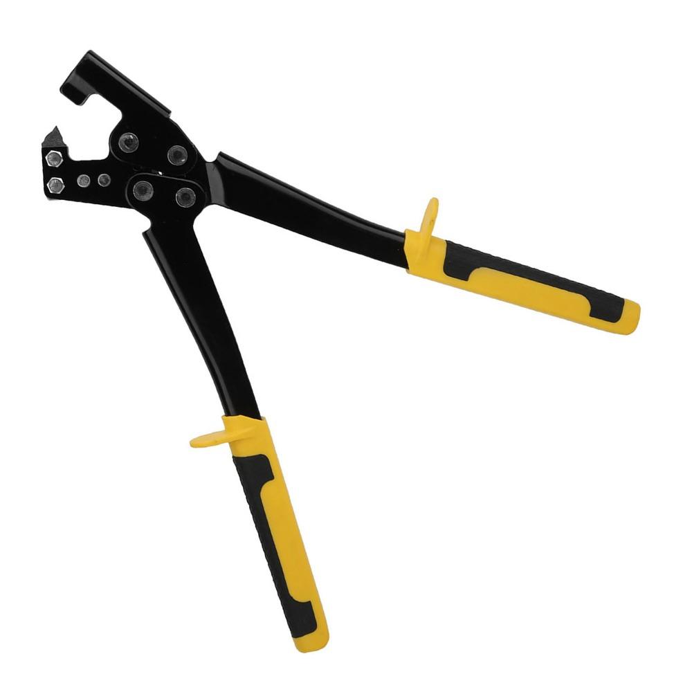 Fixed Punching Light Steel Keel Pliers Firm Handle Punch Lock Crimper Single Hand Tool Home Fixing