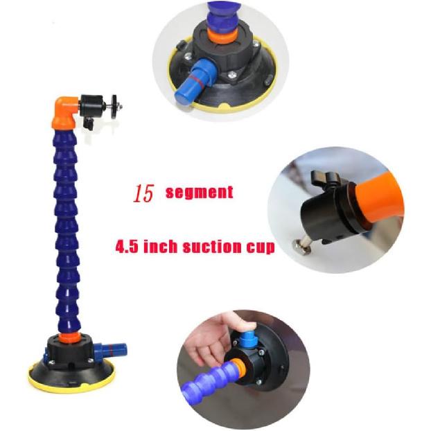 3inch Heavy Duty Hand Pump Suction Cup for Dent Repair Light, Paintless Dent Repair Tool