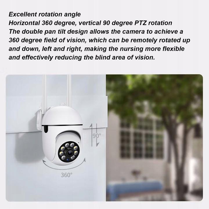 1080P Wifi Inteligentna Kamera Ip Żarówka