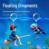Hanging Little Witch Fairy Fish Tank Decor - Floating Ornaments