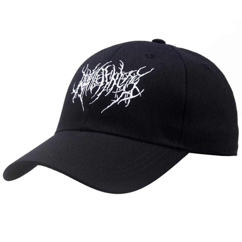 

Caps Embroidery Sports Baseball Hat Gothic Street Punk Baseball Cap Adjstable