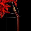 Hairpin Ancient Chinese Hanfu Inspired Simulated Flower Hairpin with Tassel Design Thick Curly Hair Wedding Accessory
