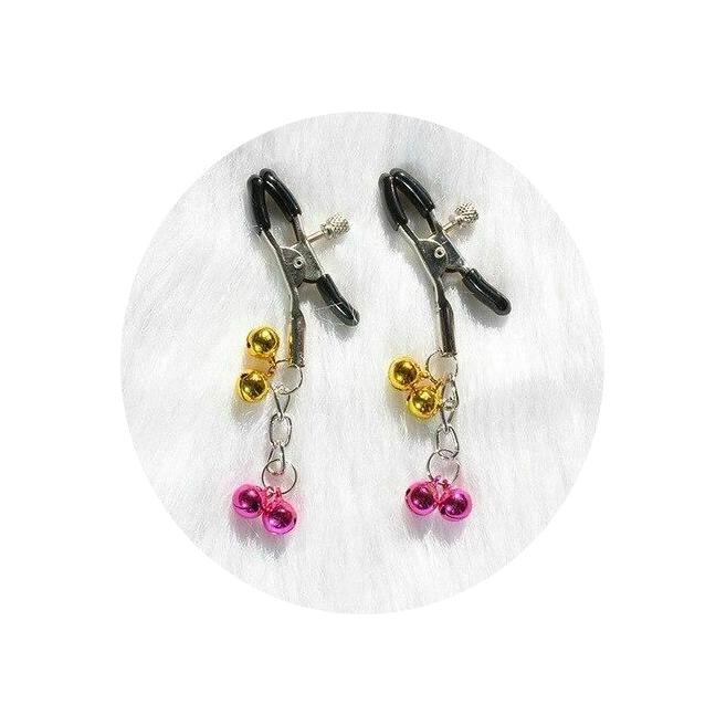 Christmas Bells Nipple Clamps Breast Clips   Restraints Nipple & Clitoral Toys