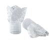 Pleated Ruffles Horn Cuffs Hollow Out Embroidery Floral Lace Fake Sleeves Double Layer Sweater Wristband Accessories