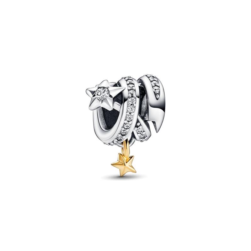 Pandora MOMENTS Fashion Trend Versatile Star Belongs Charm Women s Silver 762206C01