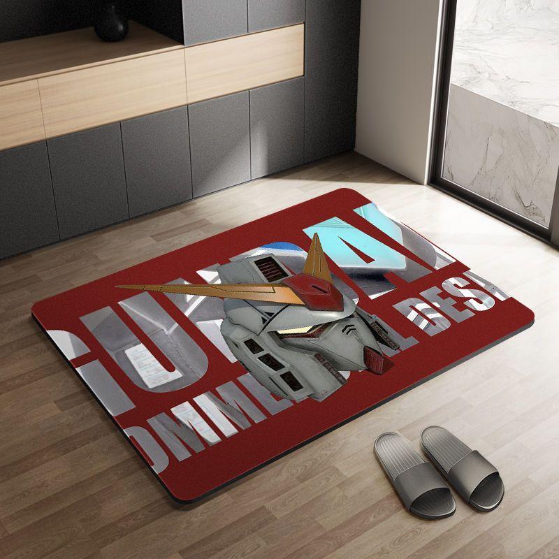 Diatom Mud Floor Mat Bathroom Water Absorption Non-slip Quick-drying Door Mat Toilet Toilet Door Foot Mat