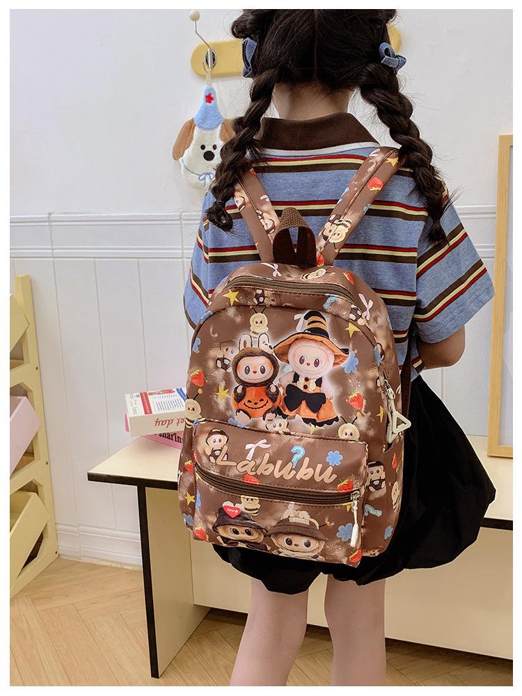 Cartoon Cute Children's Backpack: Stylish Kindergarten School Bag for Boys & Girls
