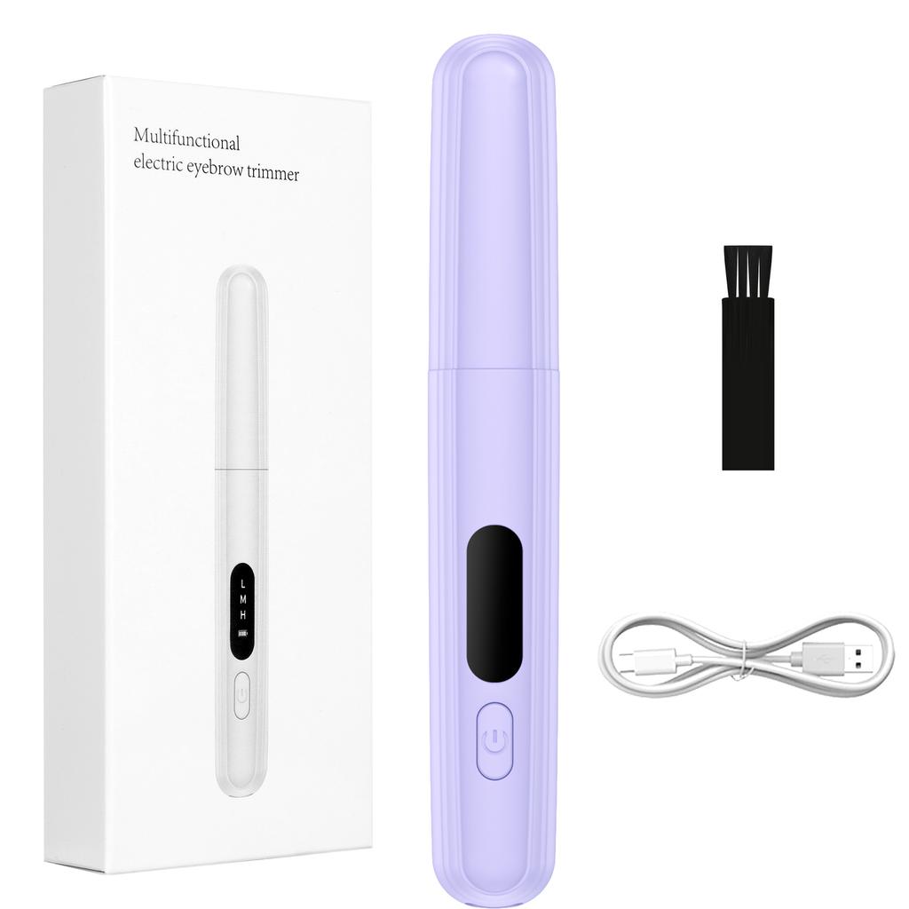 Electric Eyebrow Trimmer for Women Rechargeable Mini Private Eyebrow Trimmer Shaving Tool for Beginners