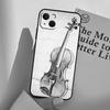 Musical Notes Violin Classical Phone Case For iPhone 17 16 15 14 11 12 13 Pro Max Mini XR 16e 15 16 Plus 17 Air Full Cover