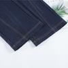 Dark Blue Imitation Tencel Jeans for Women, Spring/Summer New High-Waisted Slimming Plus Size Straight Loose Wide-Leg Pants