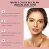 Medium skin tone soft concealer BB cream mild moisturizing hydrating soft light skin-friendly matte clear daily makeup 50g
