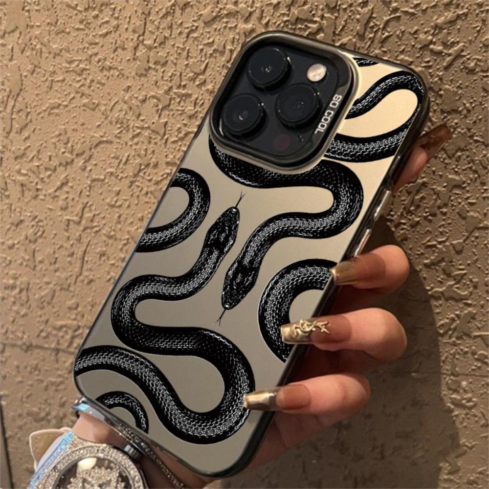 Snake IMD Case For Samsung S25 Ultra S24 S23 FE S22 A55 5G A16 A15 A54 A53 A52 A35 A34 A33 A14 A13 A06 A05 A05s A24 A25 Cover