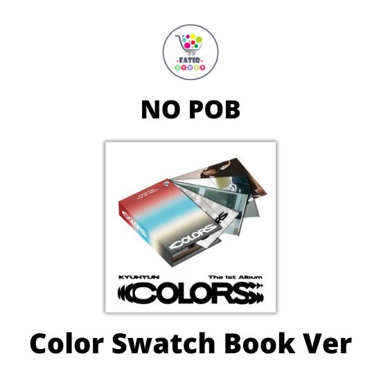 

SELECT POB Color Swatch Book Ver SUPER JUNIOR KYUHYUN 1-й альбом COLORS No POB Ver