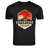 Adventure Mountain Climbing Outdoor Graphic T-Shirt