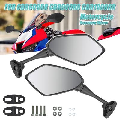 2 Stück/Paar Motorrad-Rückspiegel für HONDA CBR600RR 2003 -2011 CBR900 1998-2003 CBR1000RR 2004-2007 Reflektor Seitenspiegel Motorrad Zubehör