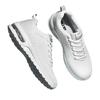 Mesh breathable men's  sports  men's flying woven running  lightweight shock-absorbing rebound air cushion