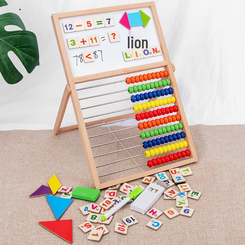 Magnetický dřevěný stojanová tabule pro děti - Skládací umělecká a psací tabule