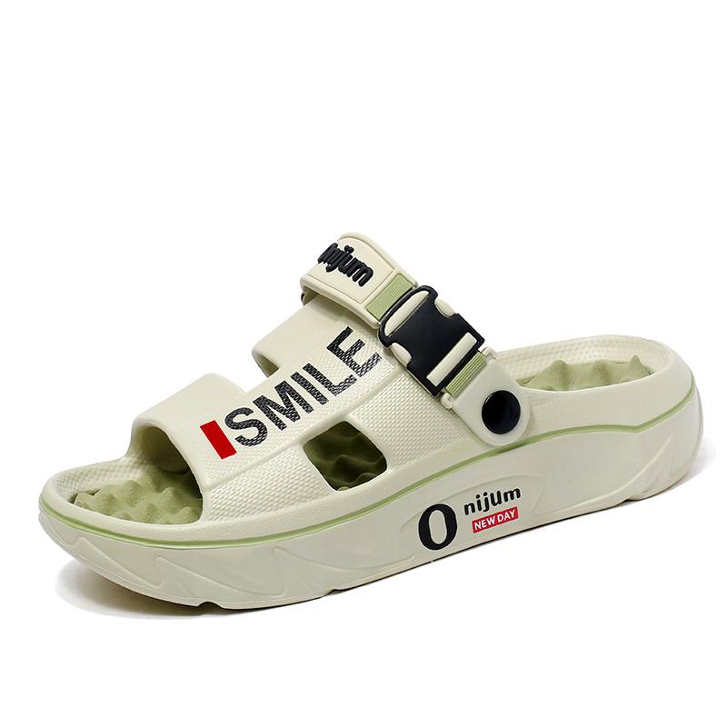 Men's Women's Sandals New Large Size Beach Shoes Fashion Platform Slippers Men Light Breathable Casual Sports Sandals Mens Shoes