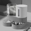Automatic Pet Feeder 2.4L Dog Food Feeder 2.6L Water Dispenser Travel Auto Cat Feeder Bowl for Small Dogs Cats Rabbits