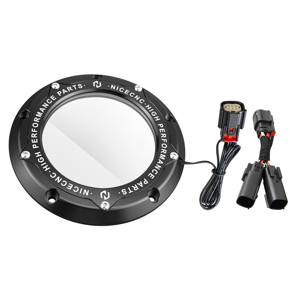 For Harley Street Glide Road Glide /Special Clutch Derby Cover LED Strip Light For Harley Road King Electra Glide Ultra Limited