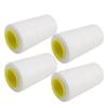 4PCS High Grade Polyester Thrd Sewing NaMachine Accessories Needle Thrd 3000 Yards for Clothes(Black )